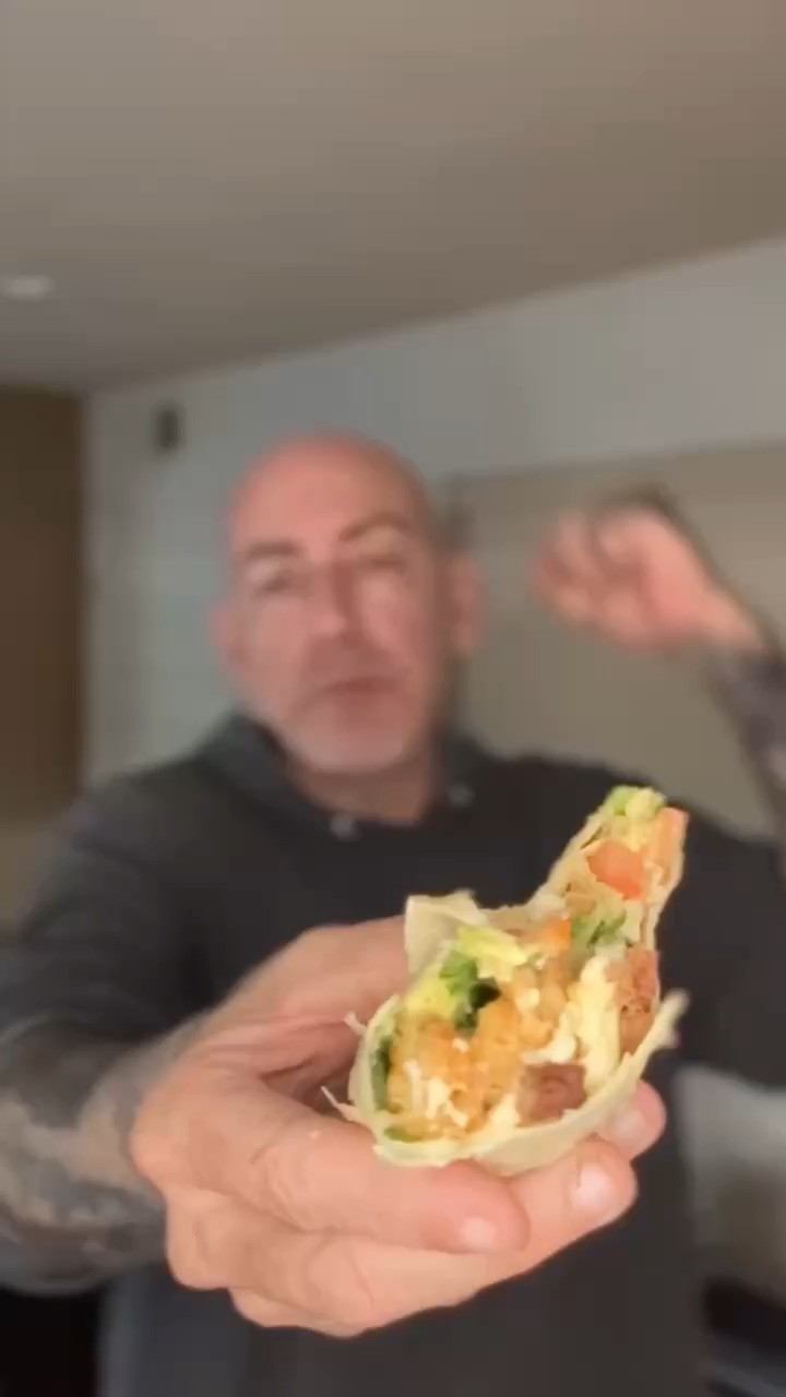 Dog Haus breakfast burrito