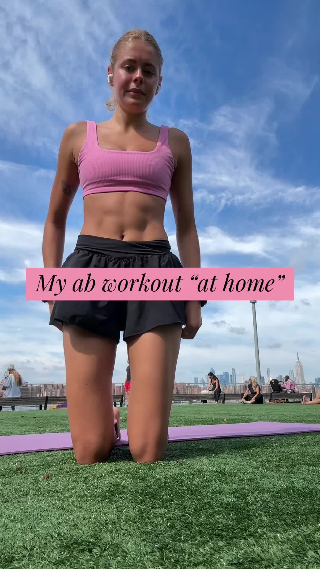 My ab workout but I no longer have a gym 😛 hope this helps somebody