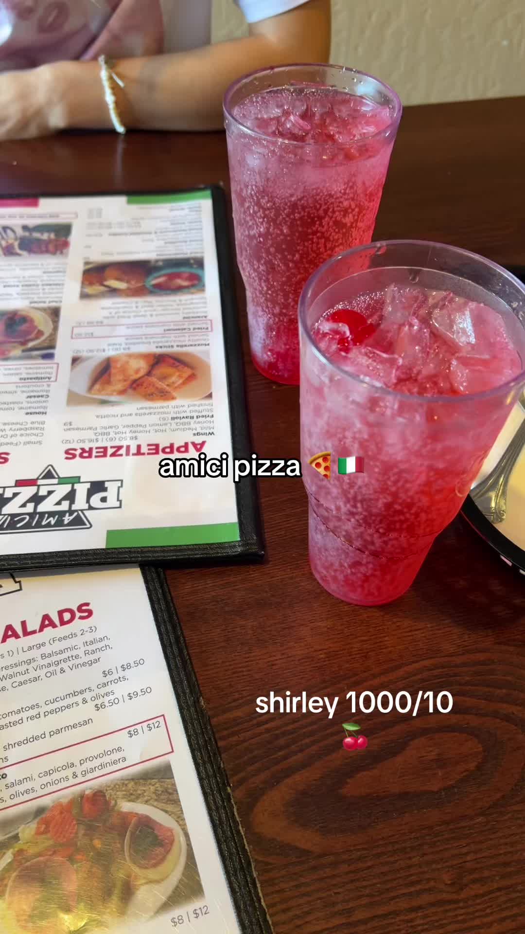@Amici Pizza soooo good i cant wait to go again #amicipizza