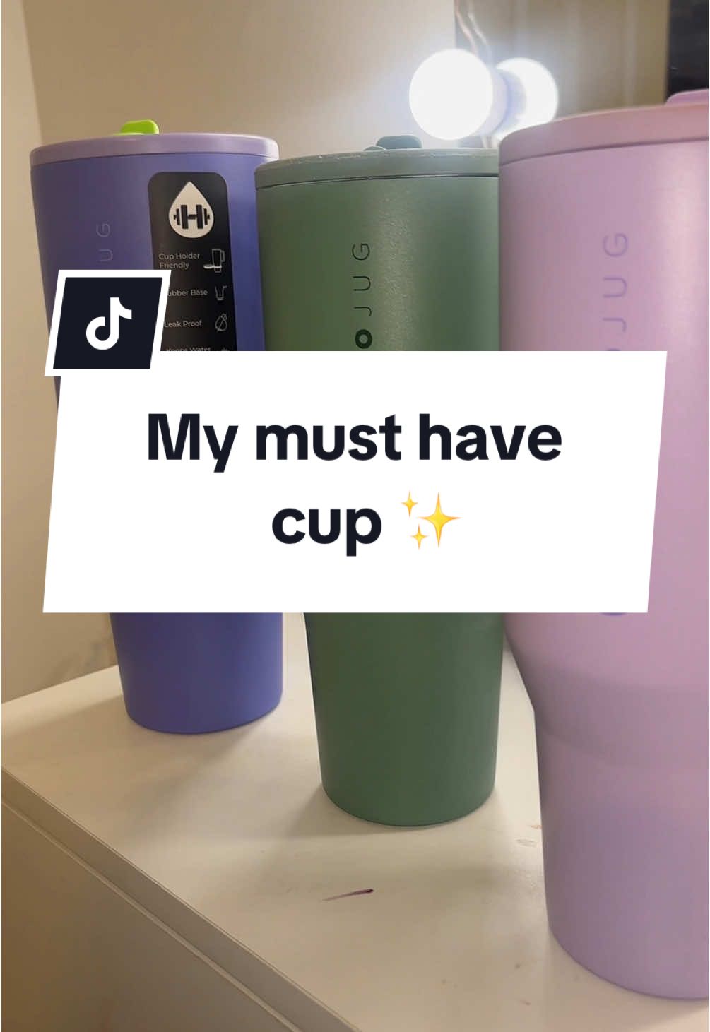 It’s not a want, it’s a need. #hydrojug #fyp #foryou #cup #spillproof #leakproof @HYDROJUG