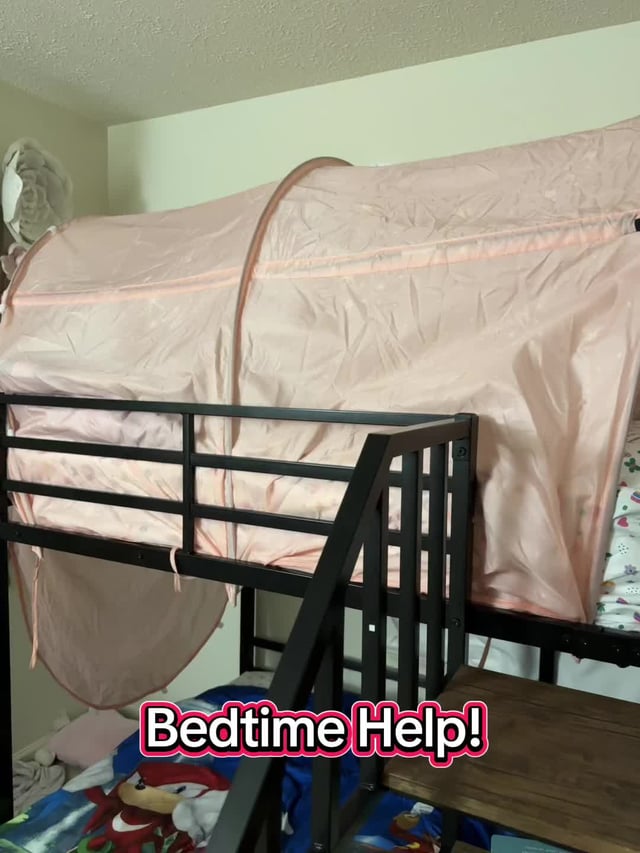 Our daughter was waking up through the night for years! Now sleeps through the night no problem! #kidsbedroom #kidsbe...