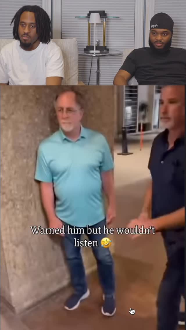 HE GAVE HIM A CHANCE 😂😂