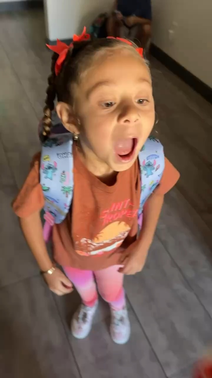 Daughter is all bout her sweets
