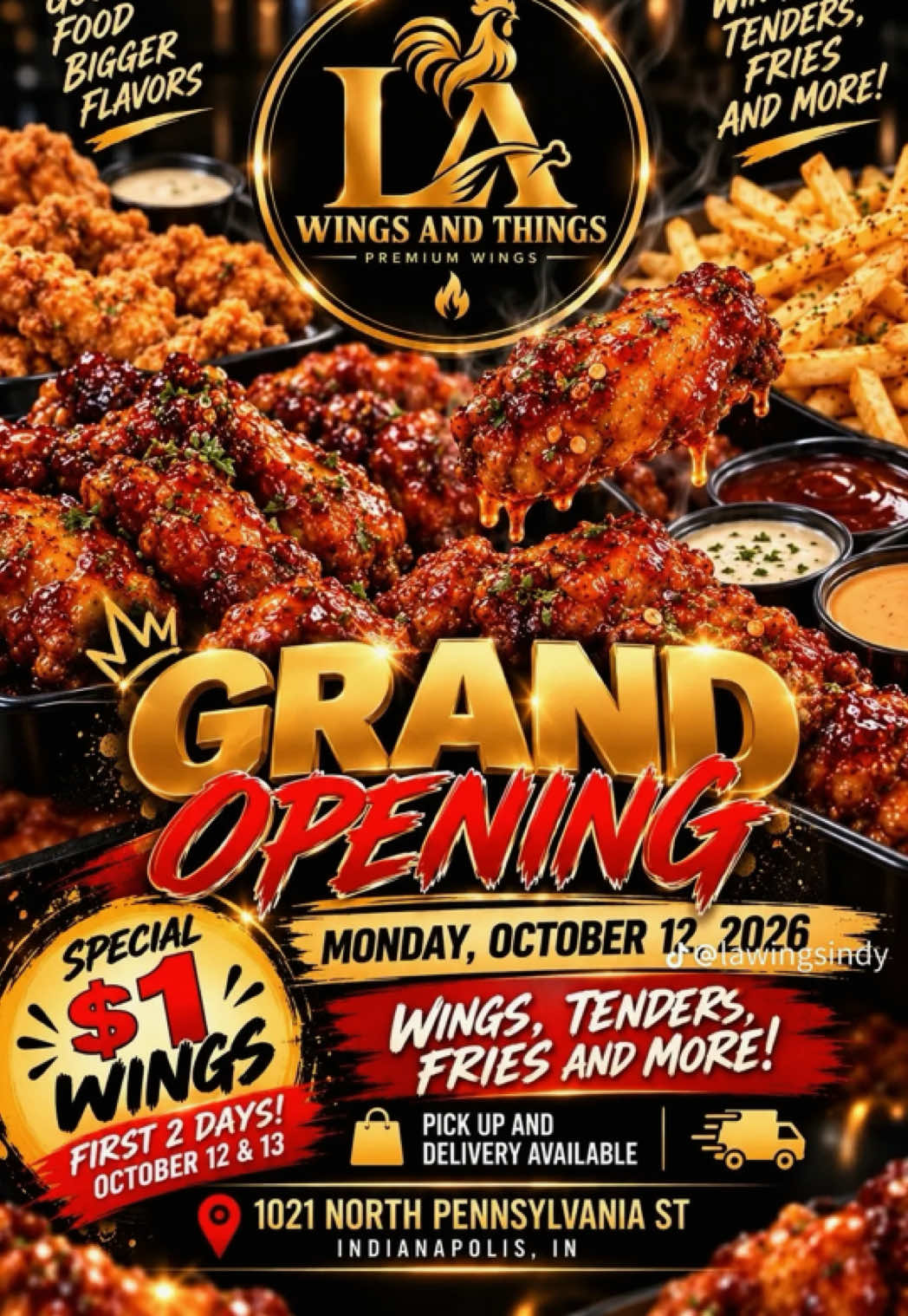Indianapolis, y’all ready? 👀🍗🔥 I finally got to put y’all on to LA Wings & Things! If you’re looking for a new win...