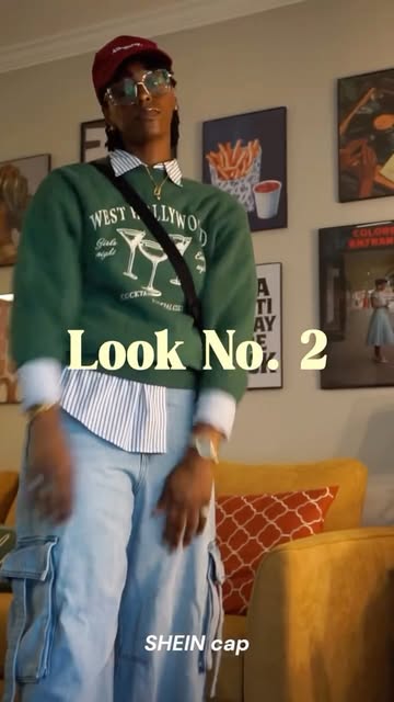 How many ways can I style this thrifted dress shirt and sweatshirt that I layered together? Sweater: 🤷🏾‍♀️ Dress sh...