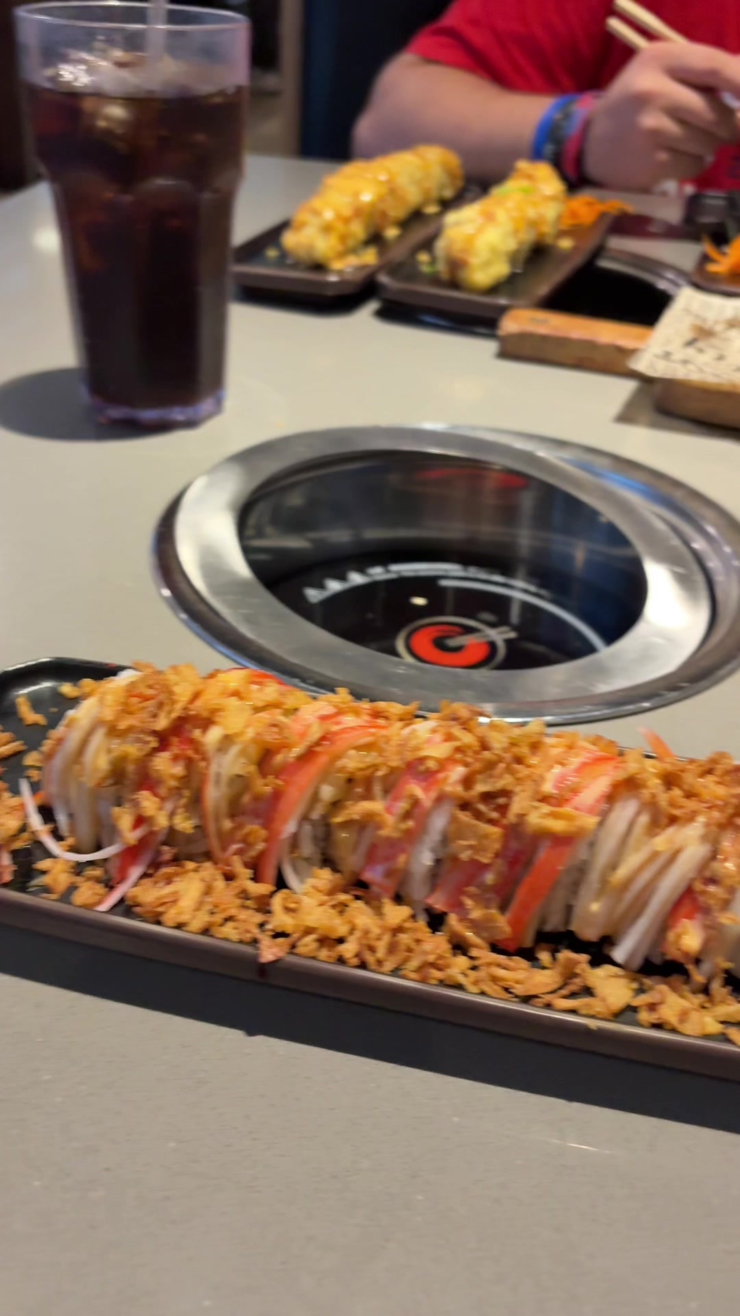 Date night!!!! #sushi. #datenight #husbandwife