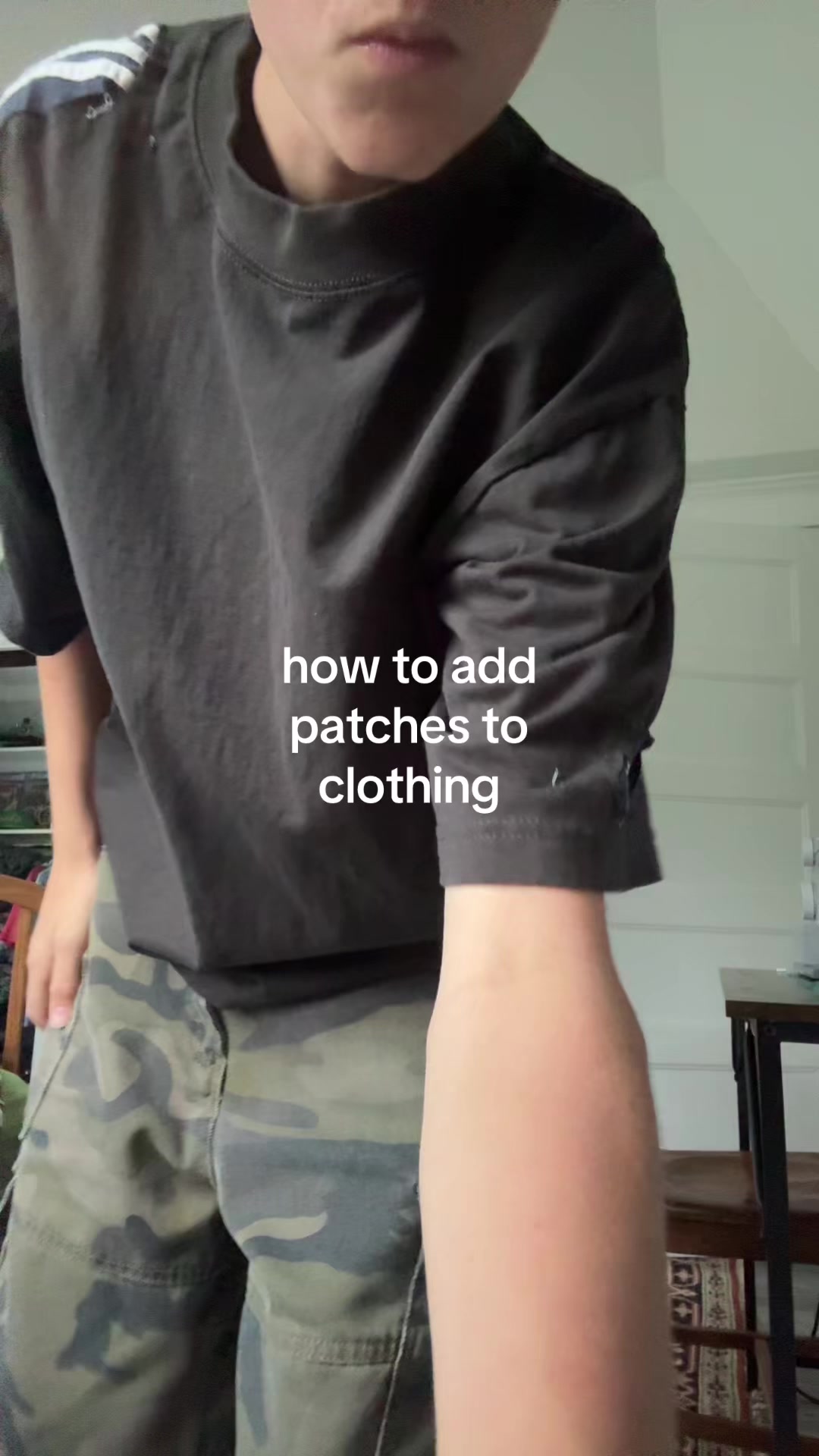 How to add Patches to clothing #diy #patches #goviral #fyp #blowup