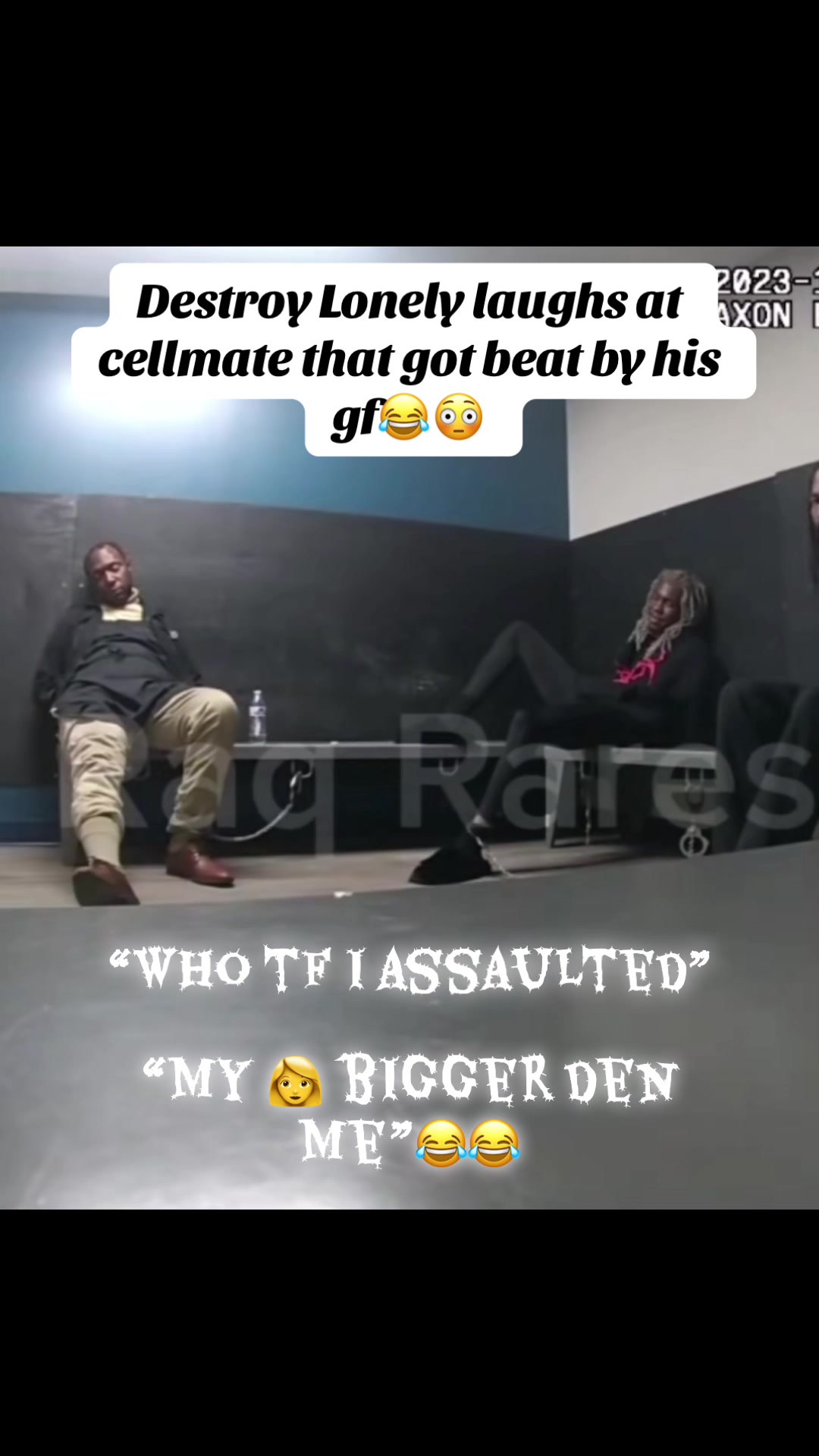 Destroy realized he was in a better spot then bro😂 #destroylonely #destroylonelyarchive #bodycam #bodycamcops #fypシ