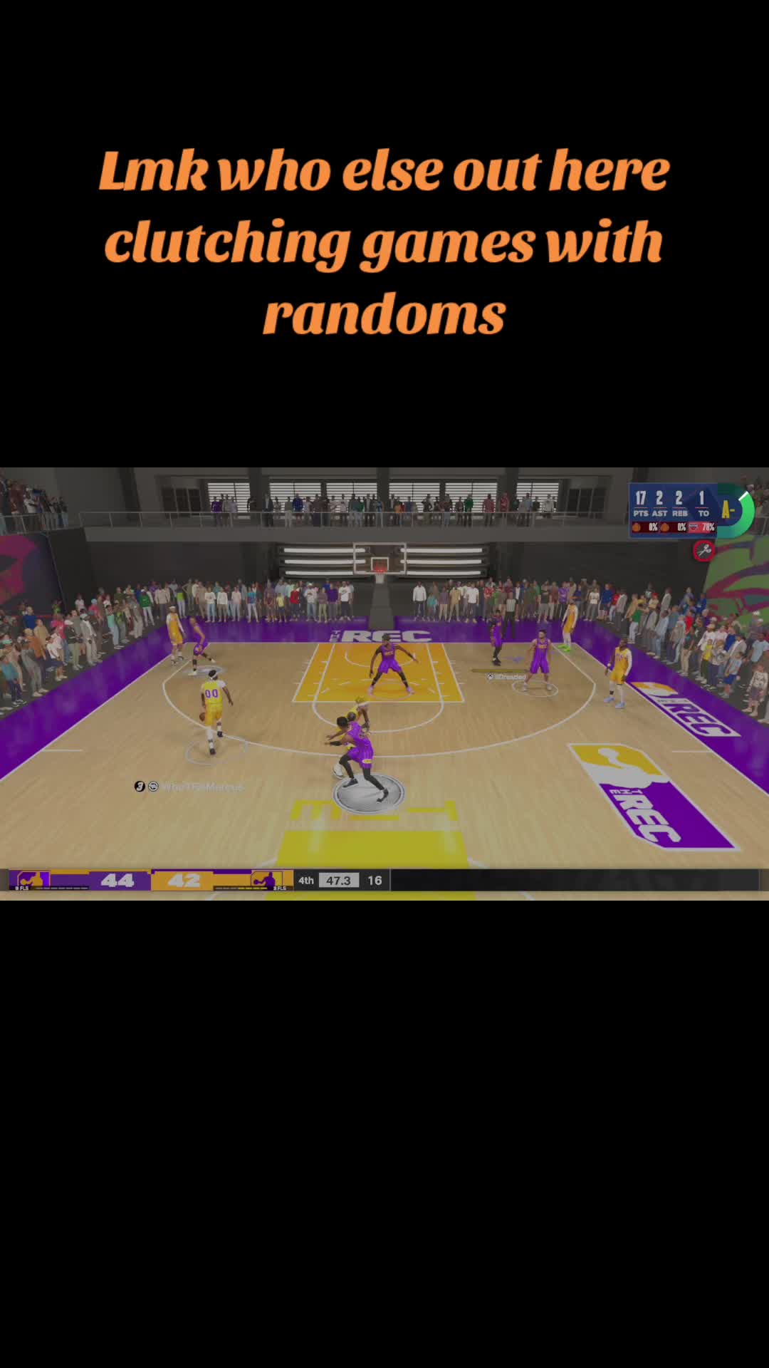 I can not lie the pg on playstaion was selling like a mf 🤦🏽‍♂️ #2k #2k24crossplay #2kcommunity #rec #clutch
