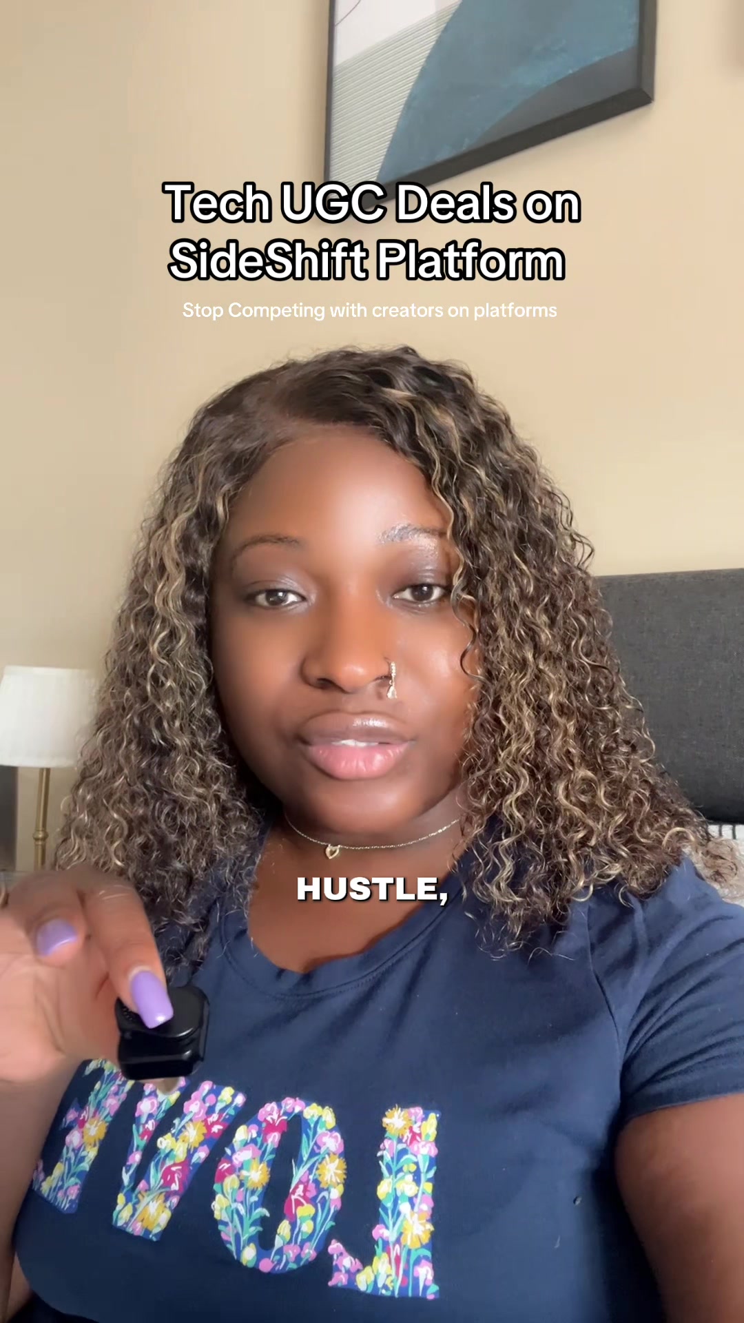 SideShift is a free UGC platform that connects creators with tech brands. You are told download the app and start app...