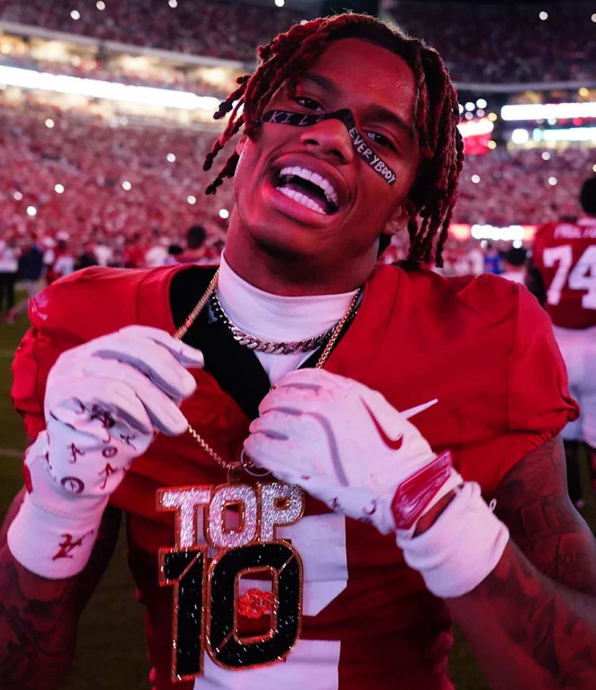 soon as bro put the gloves on… 🥊 || #ryanwilliams #alabamafootball #CFB #footballedit #fyp