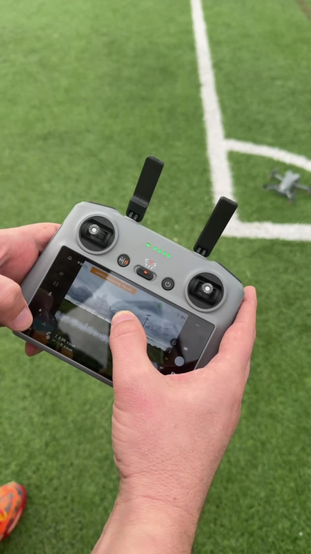 Christmas came early! Spent the afternoon watching Josh learn how to operate his new @DJI Official Mini 5 Pro Drone....