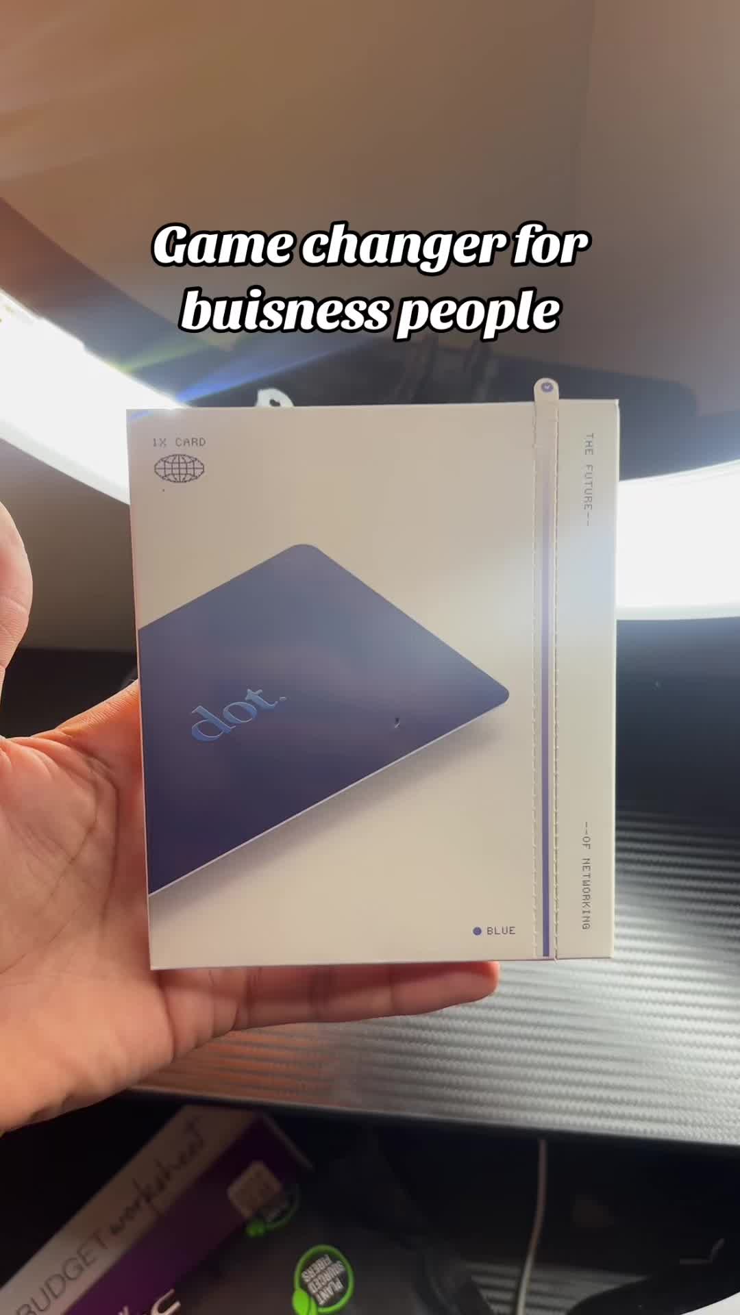 This helps me in my buisness ventures everyday for networking⚡️ #dot #dotcard #marketing