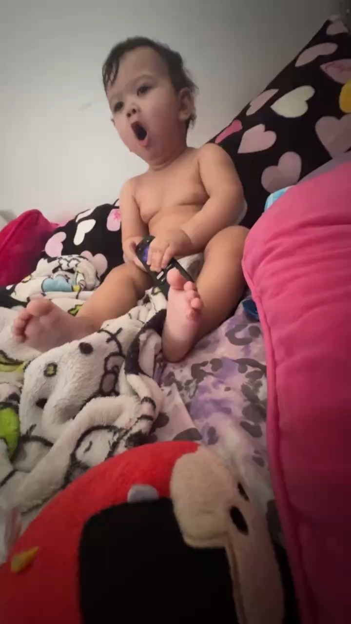 Tired baby