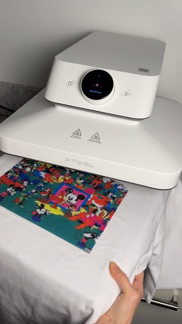This X-Tool wonderpress has genuinely changed the game for my custom prints ‼️ no more tired arm and uneven pressing...