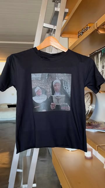 Nuns & Nirvana custom Tee 🤌 w/ some help from Xtool making these come out so CLEAN 😱 shop my depop! Link in bio to...
