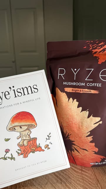 POV: you want your coffee ritual to feel a little more ✨intentional✨ ☕️🍄 I’ve been trying @ryzesuperfoods mushroom c...