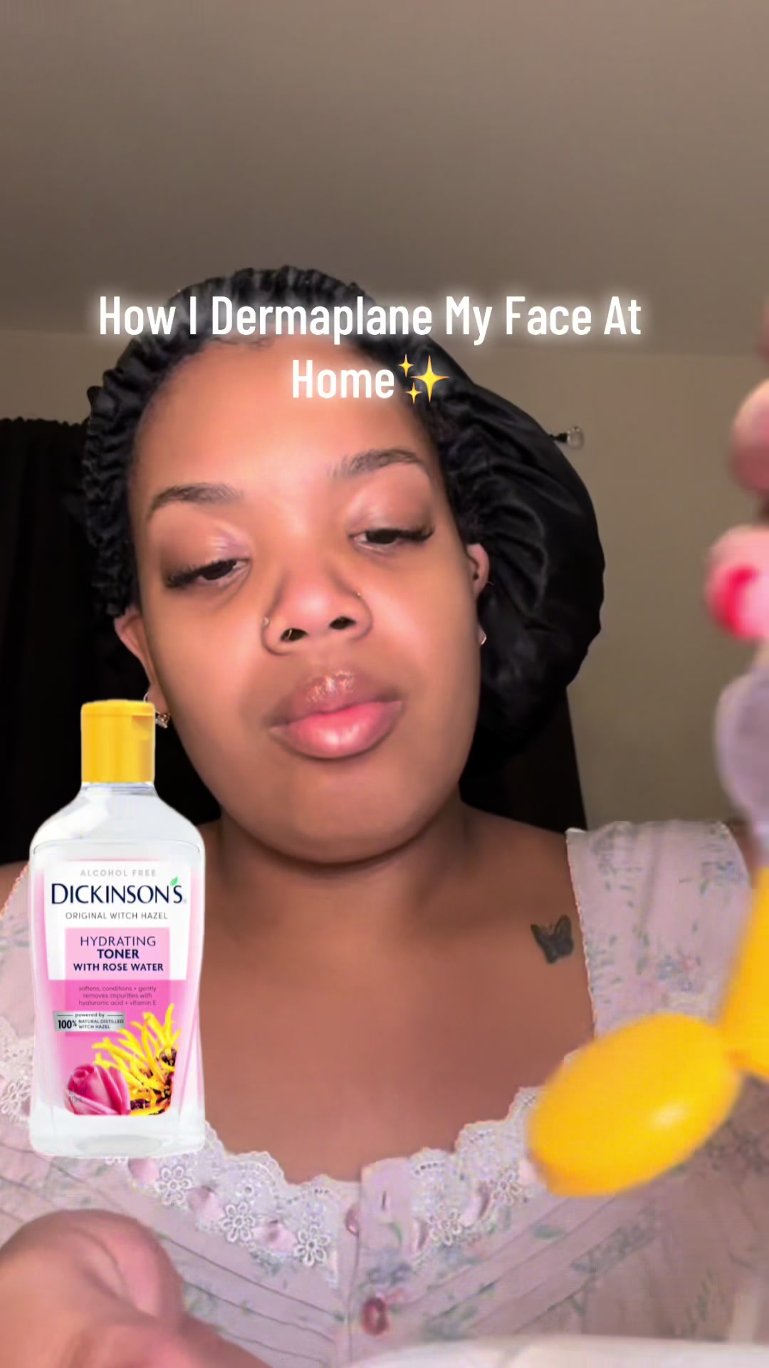 Dermaplaning At Home 🤏🏾#dermaplaning #skin #esthetician #skincare #skincareroutine