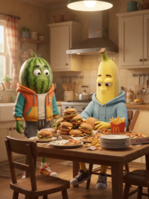 LIKE FOR PART TWO #aistory #fruitstory #aifruit #aistorytelling😱 #aidance #fypシ #higgsfieldpartner@higgsfield.ai