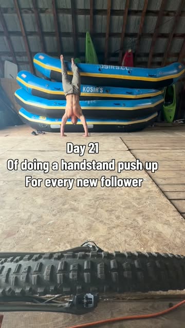 Day 21 #dailychallenge #calisthenics #handstandchallenge #handstandpushupchallenge