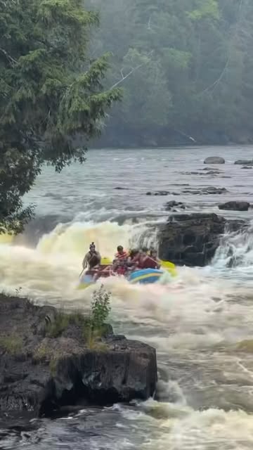 Saving lives and launching guides #whitewaterrafting #adrenaline #extremesports #wisconsin