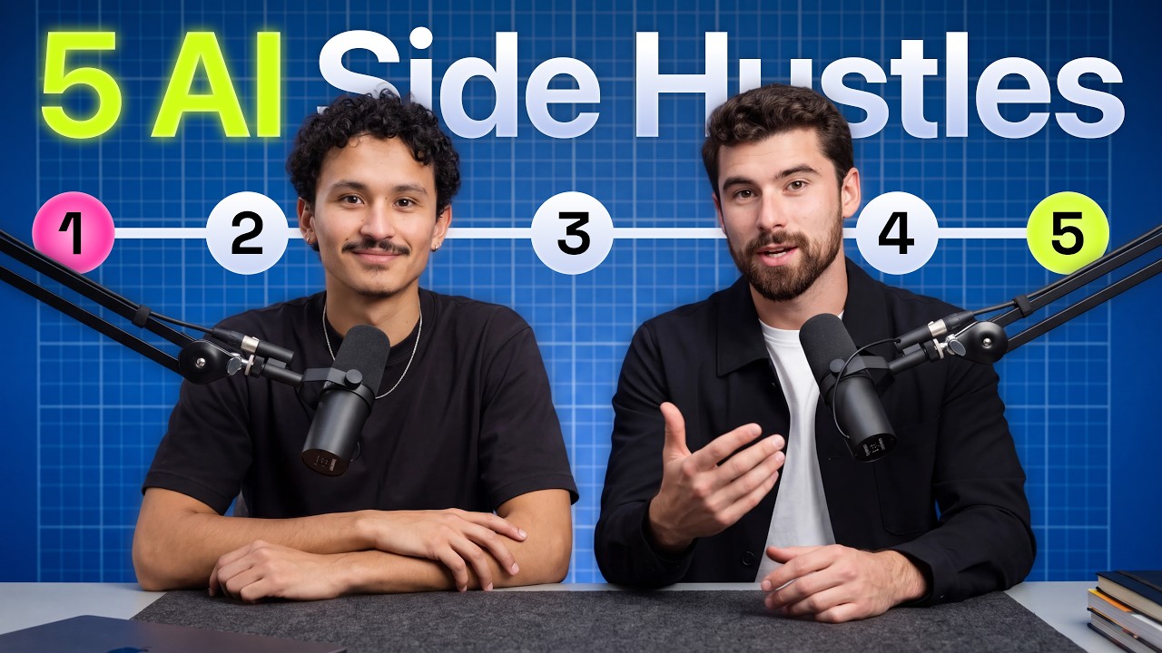 5 Best AI Side Hustles in 2026 (ft. Iman Gadzhi) Explore 5 AI side hustles with Iman Gadzhi. Learn how to create serv...