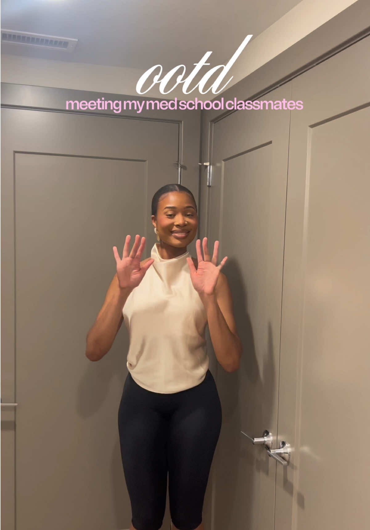 so this is actually happening 🥹#medschool #medicalstudent #fyp #blackwomeninmedicine #ootd