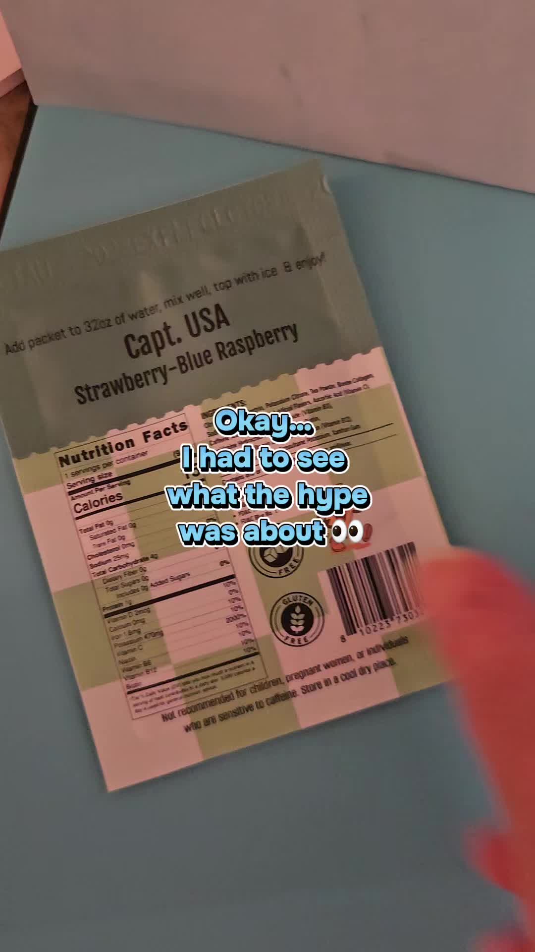 I finally mixed one up for myself 👀😂 The color caught me completely off guard. Or...... TikTok kept showing me Load...