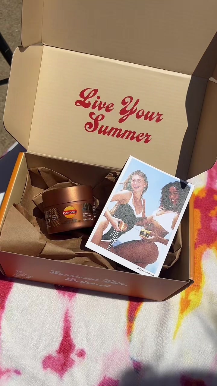 Best tanning gel hands down! #carroten #tanninggel #tan #tanningoil #summertan @CARROTEN