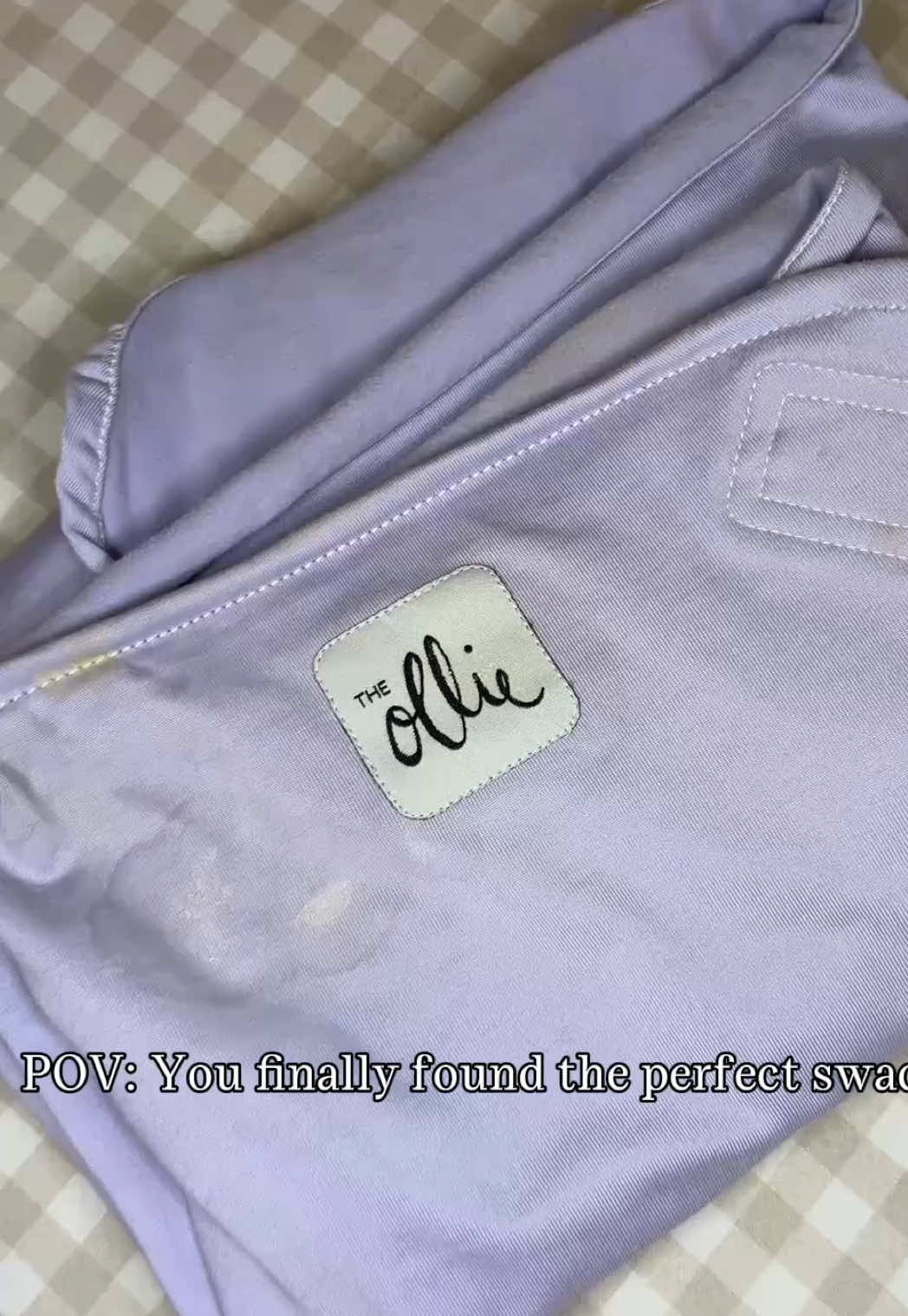 An amazing swaddle for your baby to get the best goodnight sleep! @The Ollie World #ollieworld #swaddle #content