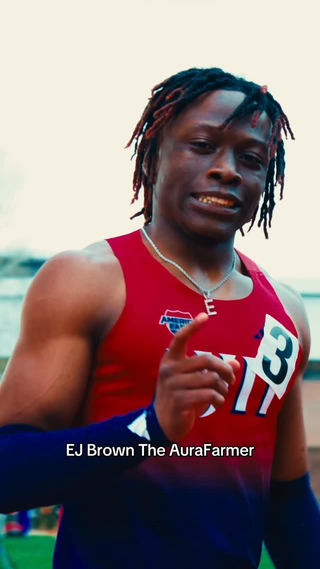 Dropped a Big PR just to be upset😂✌🏾 Video creds @masee.mov • #Ejbrown #rolltech #AuraFarmer #track #viral