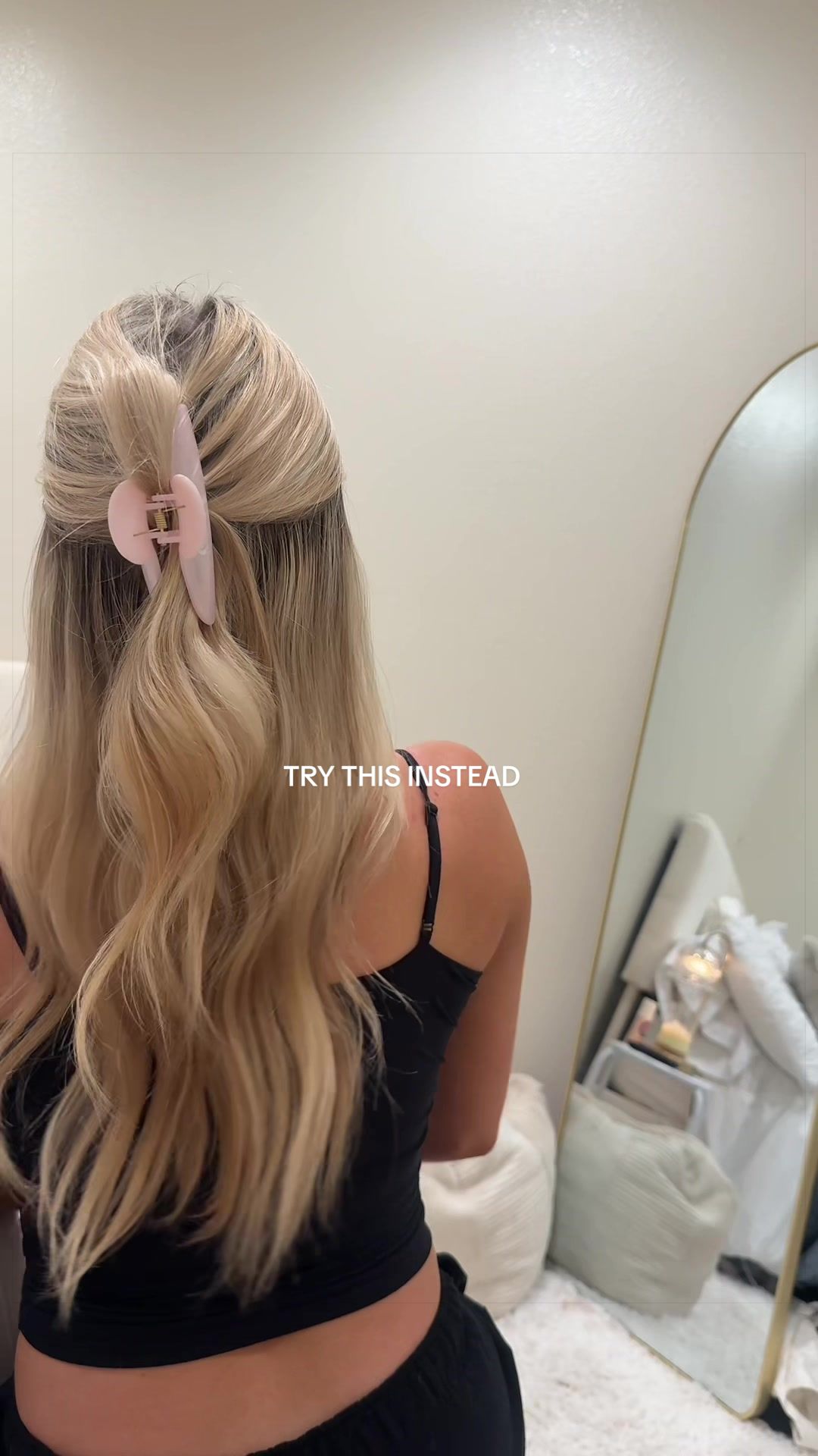MY FAV ONE YET + no need for a rubber band✨🤍 #fyp #hairtok #clawclip #girly #easyhairstyles