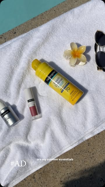 #ad Pool days to night care, my skincare routine is covered. ☀️ #Neutrogena #ad @neutrogena @walmart Neutrogena, Neut...