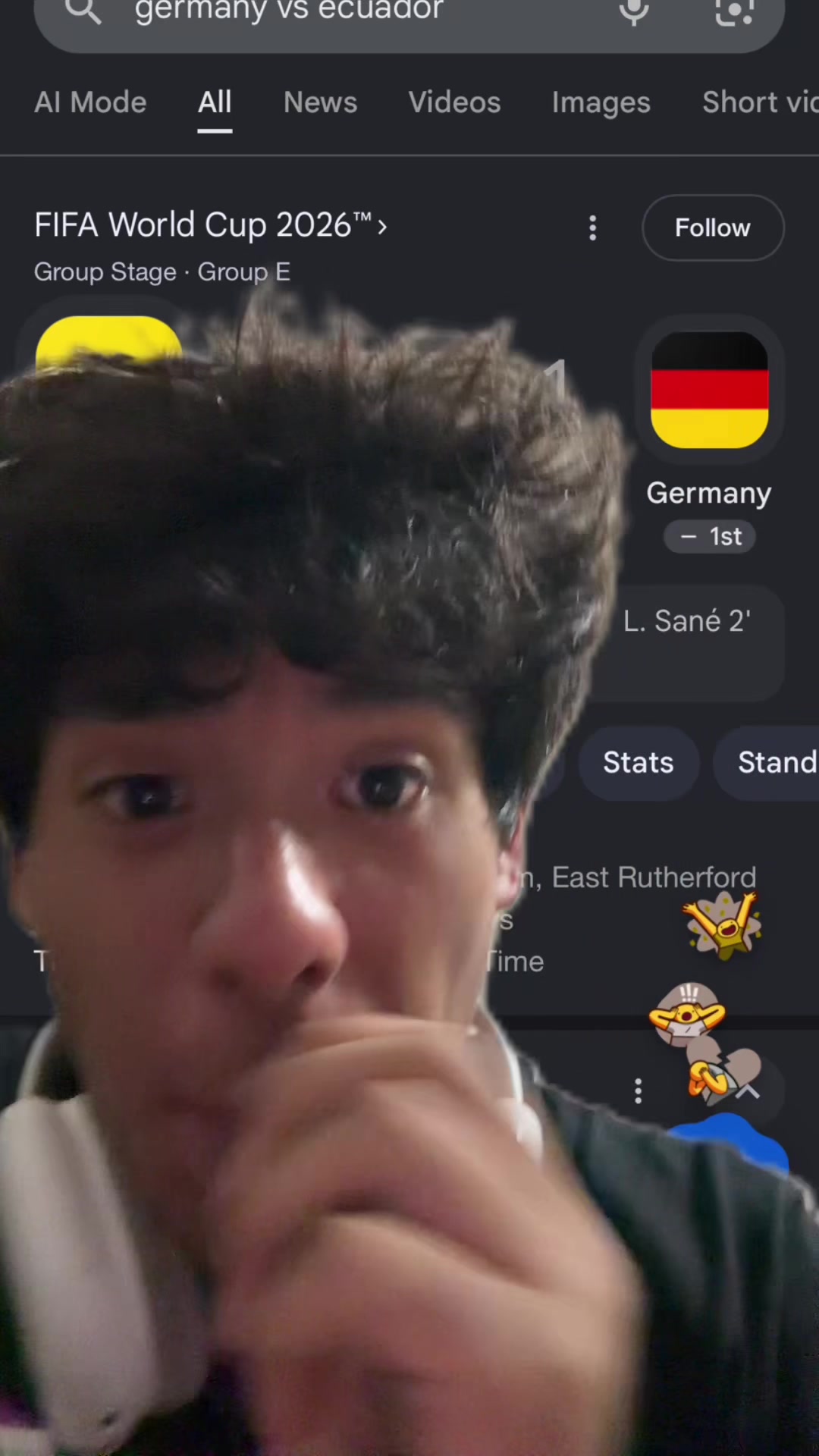 Yeah bro germany is getting eliminated in round of 32 #germany #worldcup #ecuador #fyp #worldcup2026