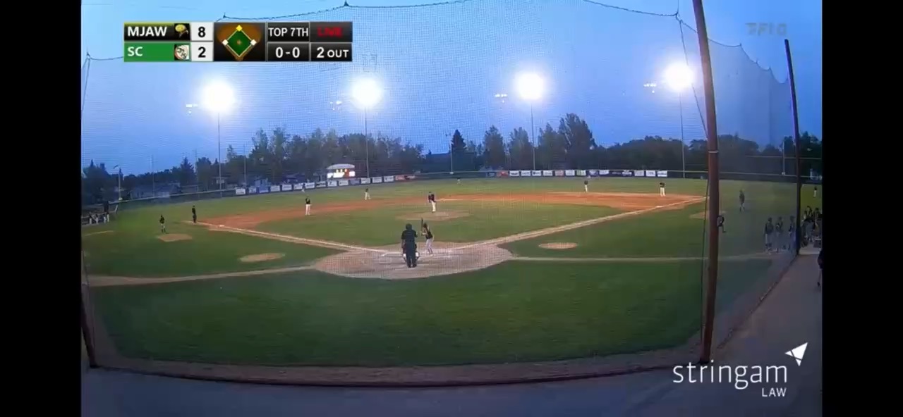 Save in Western Canadian Baseball League.
