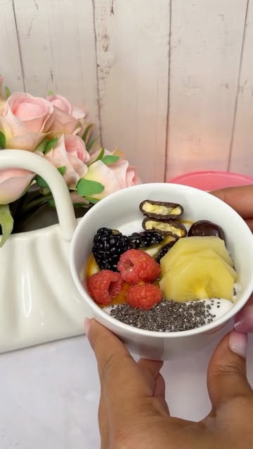 A little self love in a bowl with COCOYO 🥣🩷 #cocoyo @cocoyo.yogurt #yogurtbowl