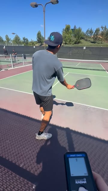 Day 1 of trying to beat Ben John’s world record serve speed 68.35 mph will fall… CODE KP2007 for 10 percent off @crbn...