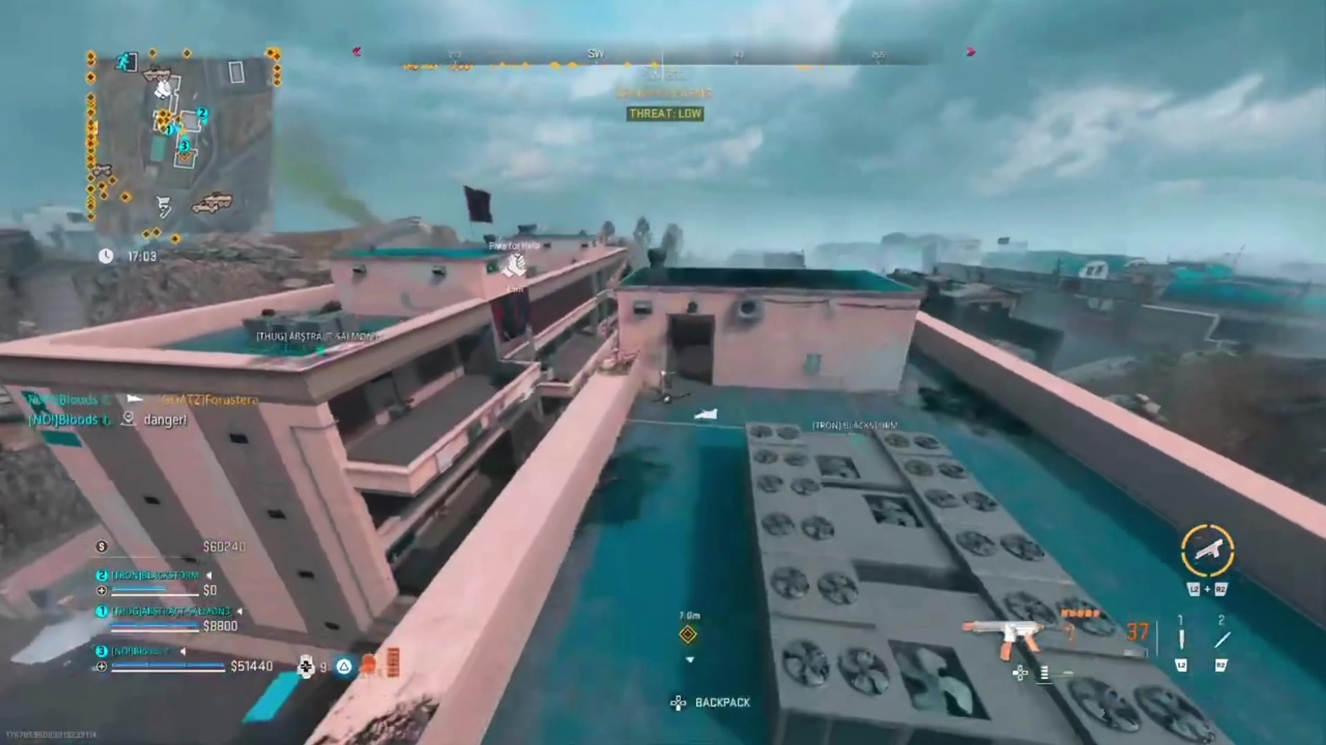 Blood is lucky kinda crazy 😭#dmzclips #ashikaisland #warzonebestclips #dmzwarzone #dmz