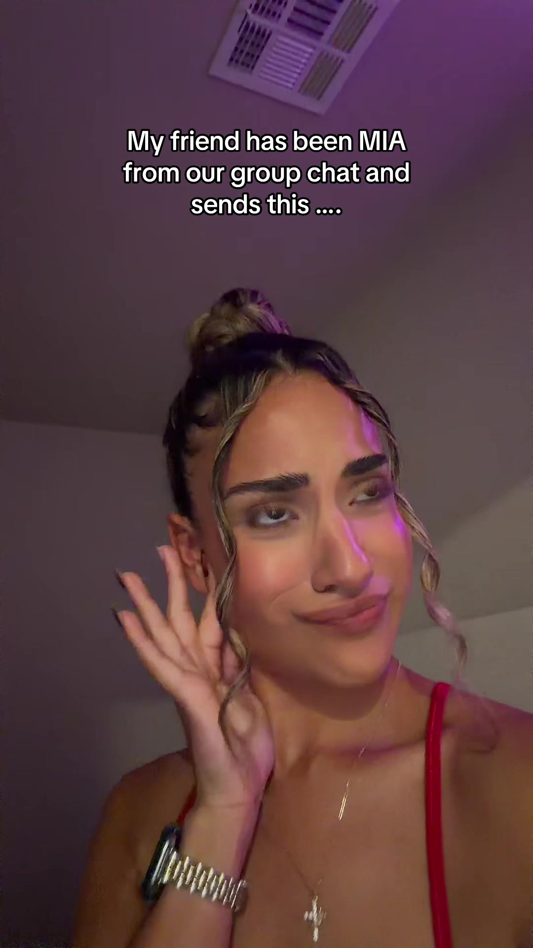 Oh my gosh… she stays surprising us 😭 #aivideo #friendship #weddingbells