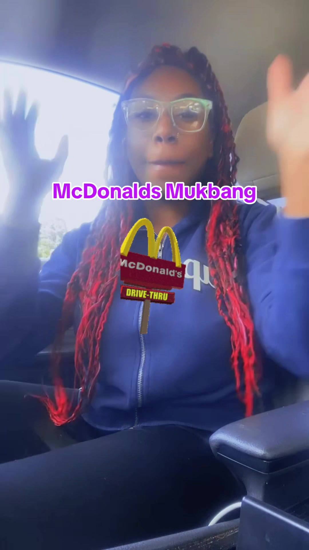 I didn’t realize until I was editing that I said “I’m lovin it” omg what is in this food I said the slogan & everythi...