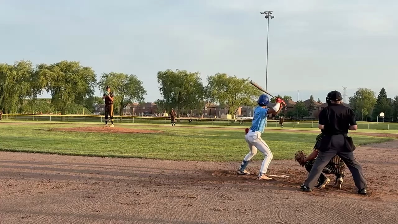 Strikeout on a curveball