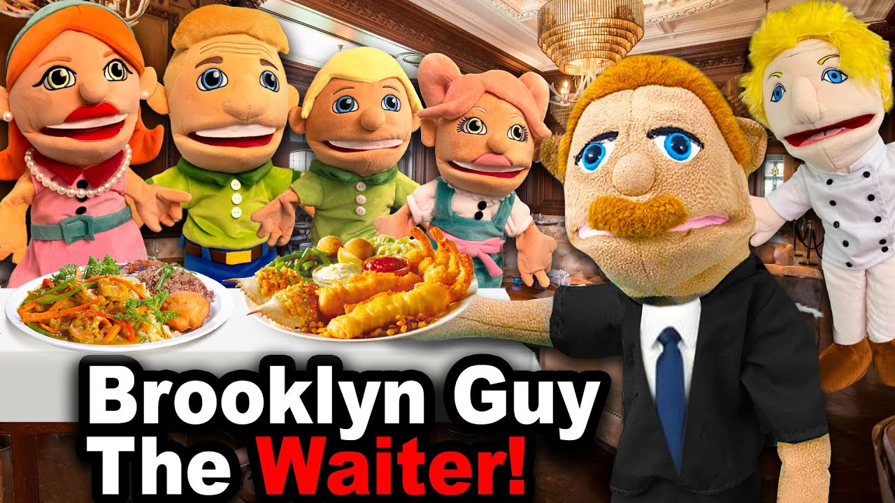 SML Movie: Brooklyn Guy The Waiter! Brooklyn Guy gets a new job! http://www.smlmerch.com