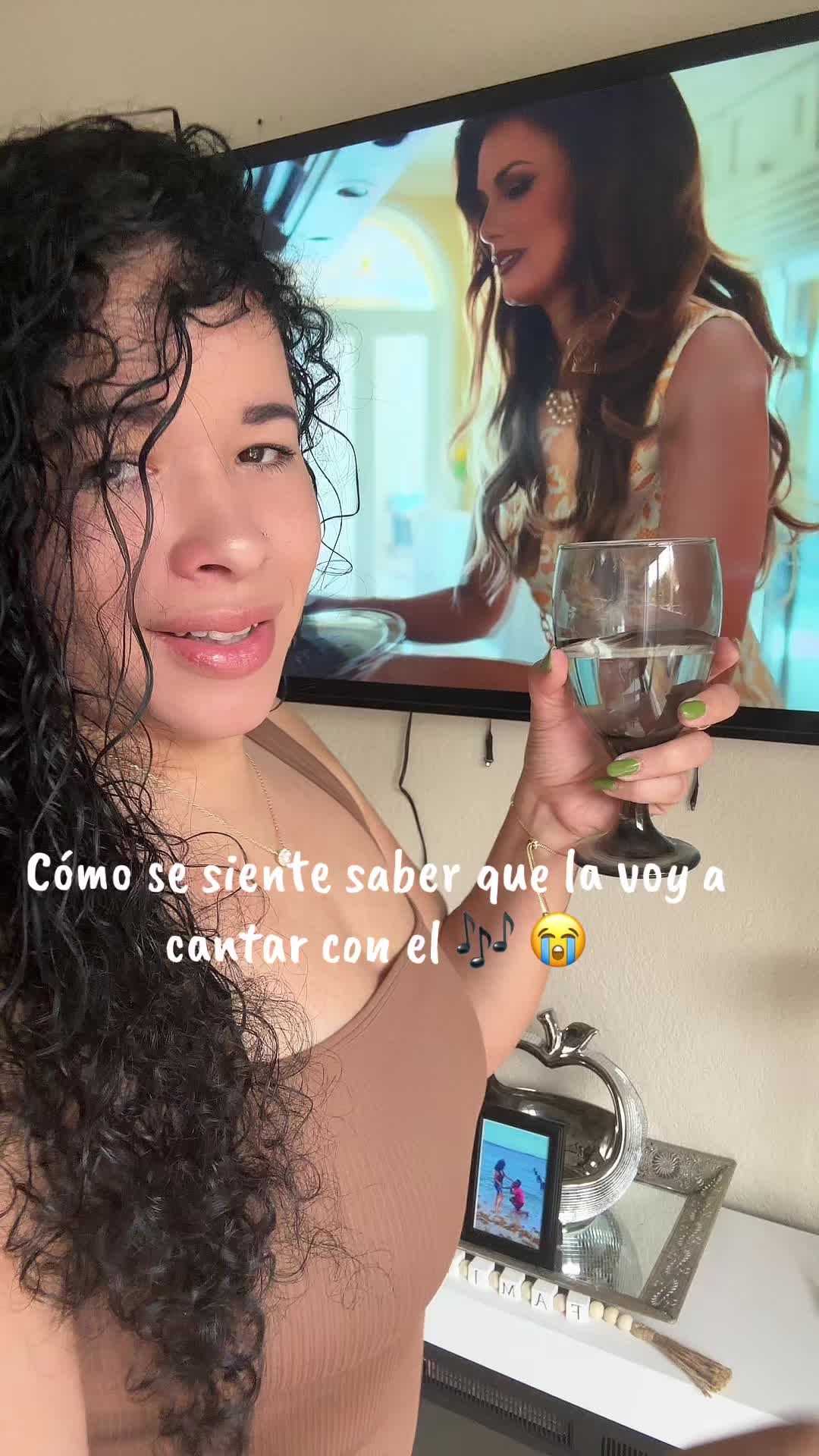 Cómo se siente saber que la voy a cantar con él 🎶😭