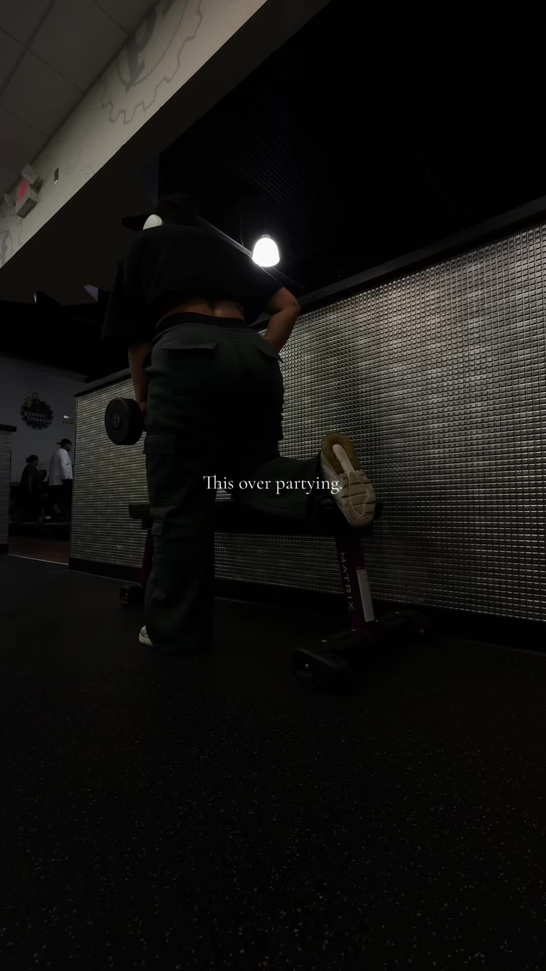 gym saved me 🖤 #gymtok #fypシ #winterarc #gymbaddie #viral