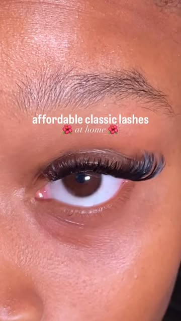 Get glam for less 💕 Watch how I do lashes at home for under $20 ! #fyp #fypppppppppppppppppppppppppppppppppppppppppp...