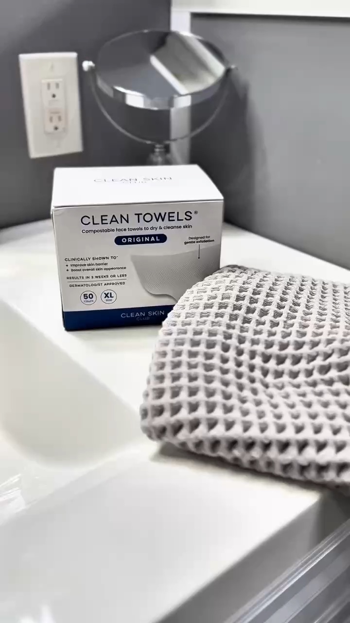 Clean face towels