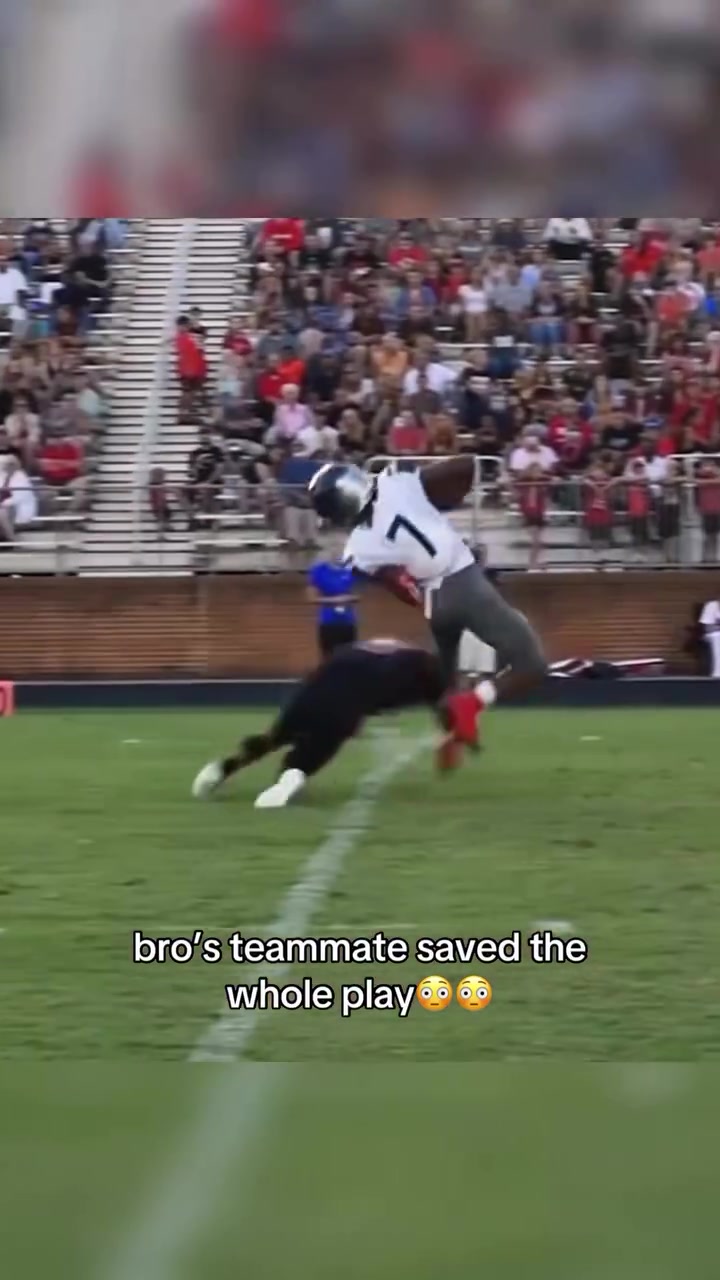 Nah this was clean! What do you think? #youthathletes #footballtiktok #footballhighlights #football #youthfootball
