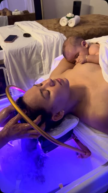 I didn’t know how much I needed this moment at @dalvamachadobeauty until I felt her hands. Noah and I had an amazing...