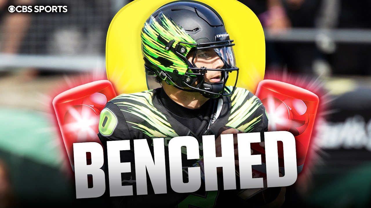 Oregon will BENCH Dylan Raiola in Week 7 matchup against Nebraska 🚨 Matt Zenitz joins CBS Sports HQ to react to the...