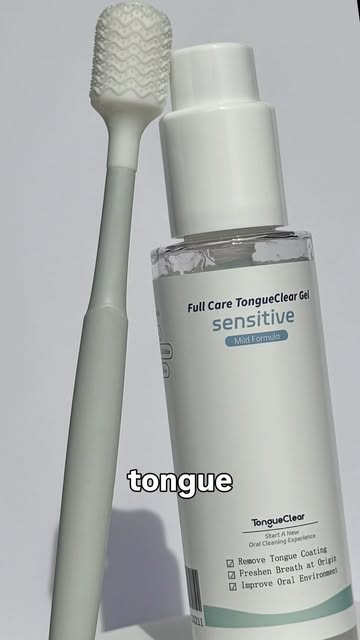 I always thought brushing was enough, but GIRL did you see that gunk?! Tongue clear actually cleans your ENTIRE mouth...
